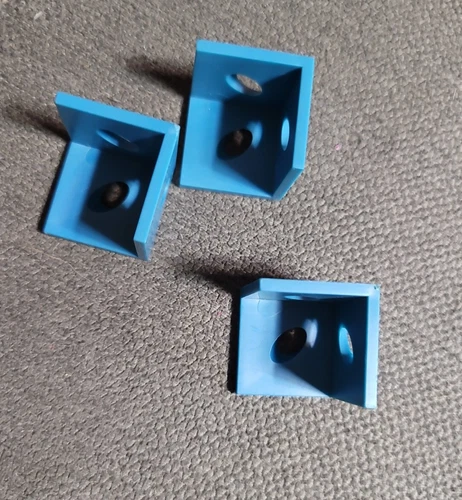 1977 Riviton 300 Master Set-Game Parts 3 Blue Corner Brackets ONLY! PARTS ONLY!
