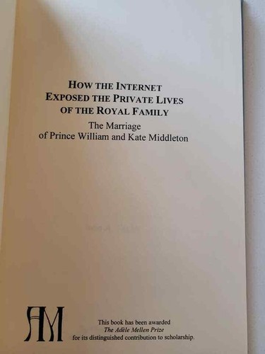 Signed Rare HOW INTERNET EXPOSED PRIVATE LIVES OF ROYAL FAMILY Taylor HB - Picture 4 of 6