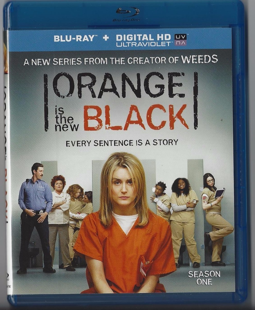 ORANGE IS THE NEW BLACK BLU RAY DVD SEASON ONE FIRST SEASON
