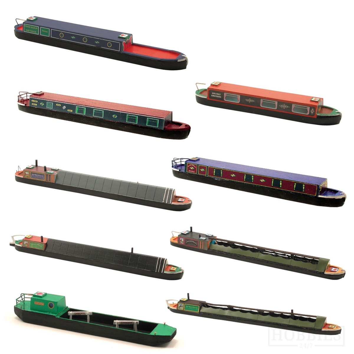Railway Diorama Watercraft Craftline Models Narrow Boat Alvechurch - OO ...