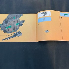 Lego DC Universe Super Heroes Superman Instruction Manual ONLY 1 and 2