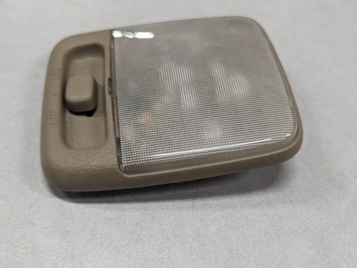 99-04 Nissan Pathfinder Dome Light Tan Beige Rear Overhead Map - Picture 6 of 11