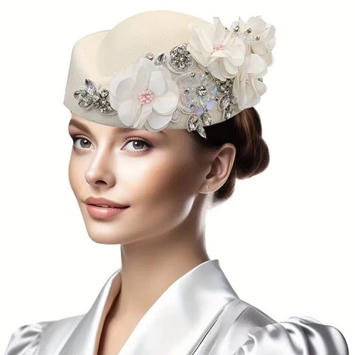 Boina de Fieltro Cosplay Aerolínea Azafata Gorra Uniforme Azafata Sombrero Disfraz NUEVO - Imagen 3 de 18