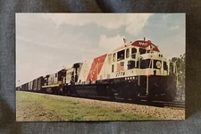 LMH Postcard SEABOARD COAST LINE Bicentennial SCL 1776 GE U36B Spirit of '76