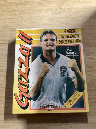 Gazza 2 : Amiga : Empire Software : Football : Commodore Amiga : Paul Gascoigne