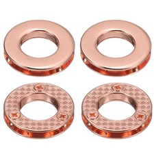 4Pcs Zinc Alloy Curtain Screw Grommets 5/8" 15.7 Mm Rose Gold
