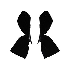 Black Bow Hair Clips Ribbon Side Clips Cute Hair Accessories For Women Kids