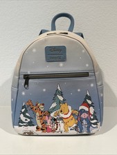 Loungefly Disney Winnie The Pooh Friends Holiday Christmas Mini Backpack Tigger