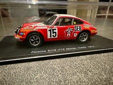 SPARK 1/43 Porsche 911 S #15 Monte-Carlo 1972 Red Waldegaard Thorszelius S1345