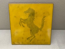 #J ORIGINAL NOS FERRARI FACTORY TILE, COMMISS...