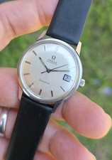 Vintage 1967 Omega Geneve Automatic 166.002 Cal 563 Men's 34mm Stainless Watch 