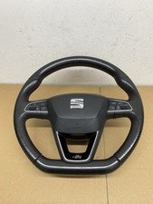 SEAT TOLEDO 12-18 FR LEATHER STEERING WHEEL 5F0880201H