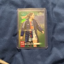 WOMEN'S KORBIN SHRADER Chrome UCL 2025 Green Refractor /99