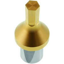 Profilr&auml;umeinsatz Innensechskant Schl&uuml;sselweite 18 d 16 mm TiN beschichtet