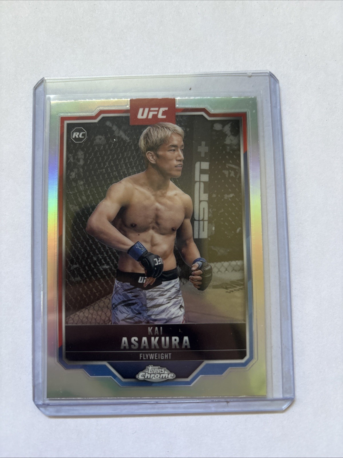 2025 Topps Chrome UFC - Kai Asakura #161 Refractor (RC)