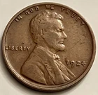 1924 Lincoln Wheat Cent Penny VF BN1215