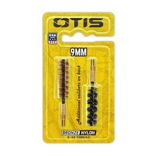 Otis Technology Bore Brush Pack .357-.38 Cal./9mm 2 pk, Brass