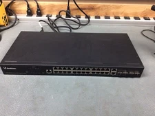GeoVision GV-POE2411 V2 24-Port Gigabit +2G Combo +2G POE Management Switch