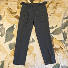 Todd Snyder New York Italian Gurkha Trouser Navy Pinstripe 31 inch NAVY pants