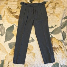 Todd Snyder New York Italian Gurkha Trouser Navy Pinstripe  31  inch NAVY pants