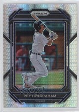 2023 Panini Prizm Hyper Prizm Peyton Graham #79 0u9w