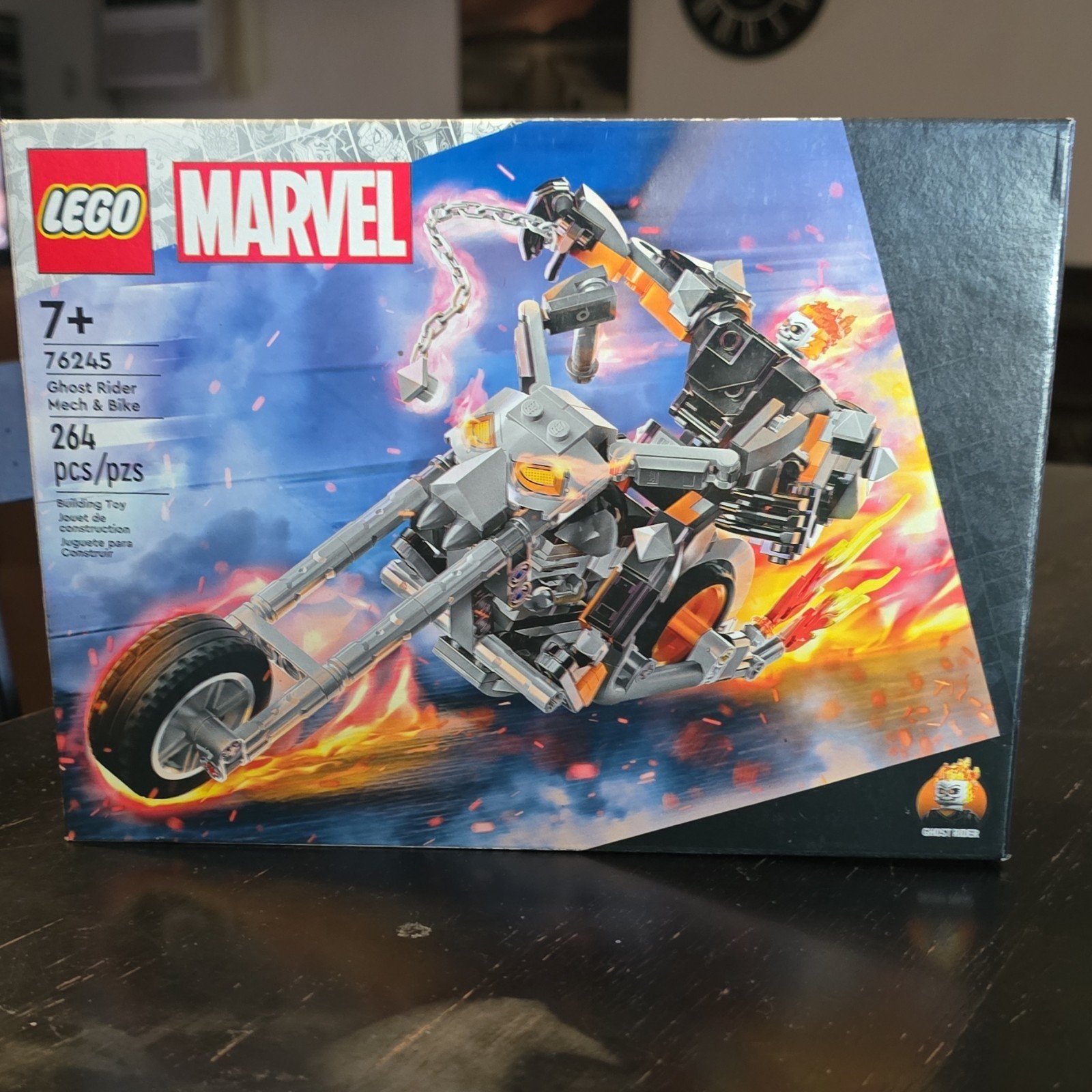 LEGO Ghost Rider Mech & Bike 76245 Marvel 7+ 264pcs Ghost Ri