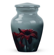Flower Urn for Ashes for Mom 3 Inch Small Human Ashes Keepsake Cremation