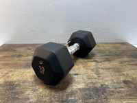 Decathlon HEX Dumbell - 1 x 10kg