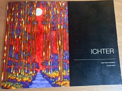 Color Them Wonderful R John Ichter Art Book Aliya Gallery Santa Fe California