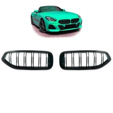 K�HLERGRILL DOPPELSTEG GRILL PASST passend f�r BMW Z4 G29 AB 18 SCHWARZ GLANZ
