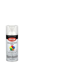 Krylon Colormaxx Gloss Crystal Clear Spray Paint 11 Ounce For Diy Projects