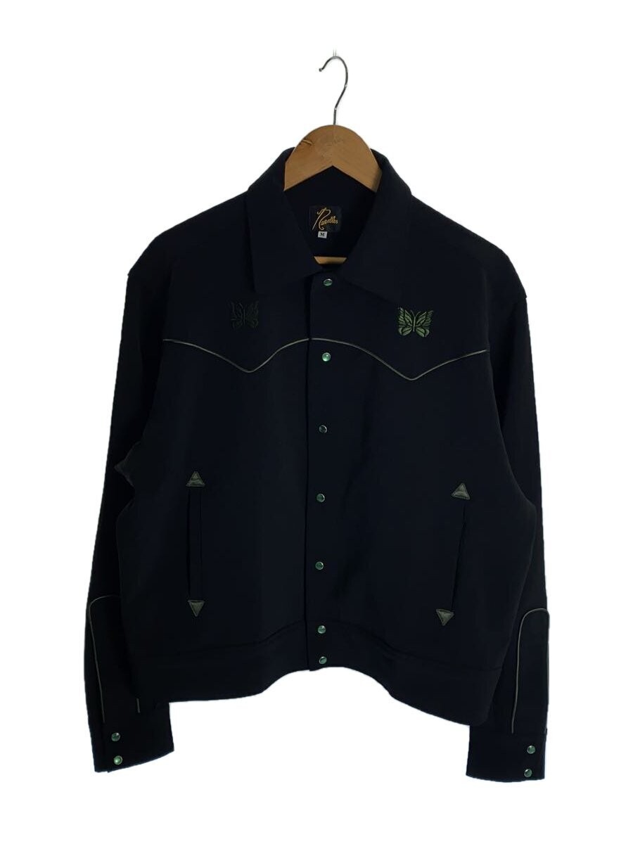 Needles M Double Cloth Jacket Polyester Black - image 1