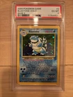 Blastoise-Holo #2 PSA 6 Excellent/Mint 1999 Pokemon Vintage Base Set with swirl