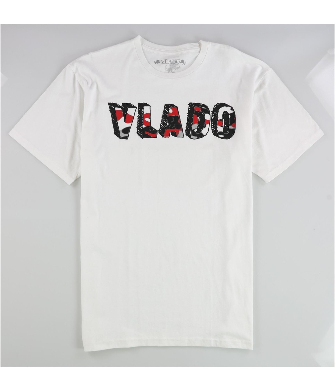 Мужская футболка с 3D-логотипом Vlado красно-белая L 897100107149 3490₽
