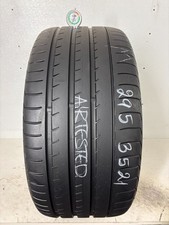 1 Tire 295 35 21 Yokohama Advan Sport V105 N-2 Suv 7.5032 83 Tread Left