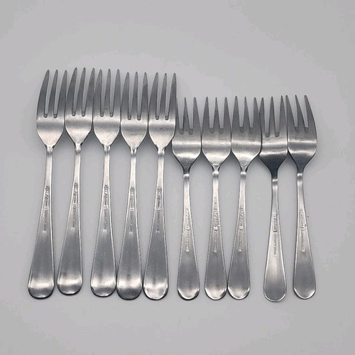 Barclay Geneve OYSTER BAY Stainless Korea Seafood, APPETIZER FORKS DINNER - Picture 3 of 4