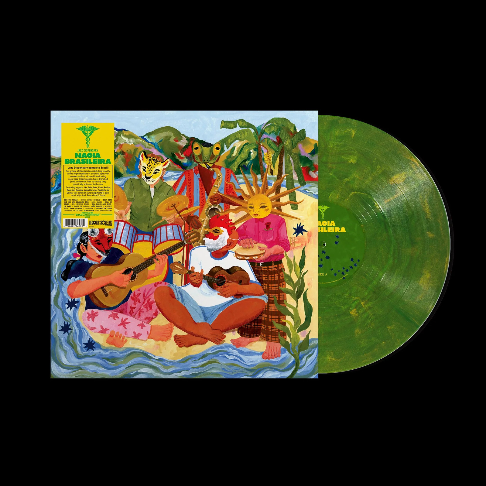Various Artists Jazz Dispensary: Magia Brasileira Vinyl LP Green (NEW RSD 2026)