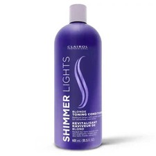 Shimmer Lights Blonde Toning Shampoo Conditioner, 31.5 oz Duo