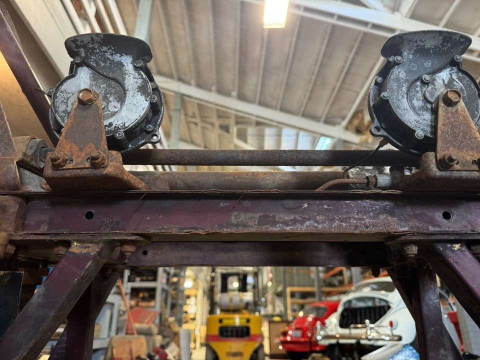 Engine Frame Assembly Original Jaguar XKE E-type Series 1 Front Engine Frames Complete ...