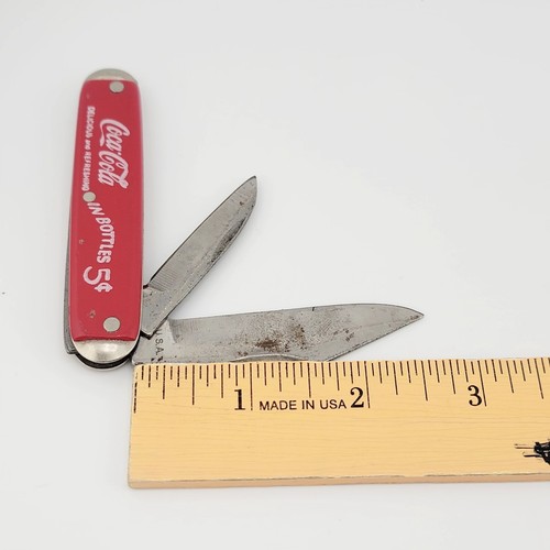 Vintage Coca-Cola Pocketknife 2-blade Pocket Advertising Soda - Picture 8 of 9