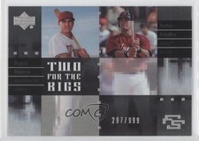 2007 Future Stars Two for the Bigs /999 Miguel Montero Hector Gimenez #TS-MG z6b