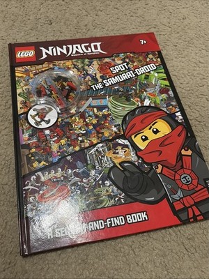 LEGO Ninjago Spot the Samurai-Droid: A Search-and-Find Book With Droid Model