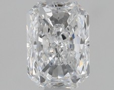 0.90 CT Cert. GIA Radiant Cut Natural Mined Diamond Loose D color VS2 clarity 3761.33 per carat