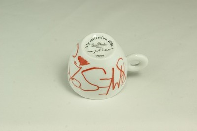 Tasse der illy Art Collection 2000    Minimalia   Mimmo Paladino; James Joyce