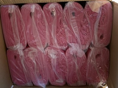 1000 - 6'' x 9'' 4 mil Pink Reclosable Anti-Static Poly Bag