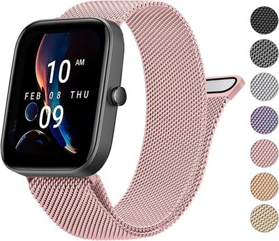20mm Stainless Steel Strap Compatible with Amazfit GTS 4 / GTR 42mm