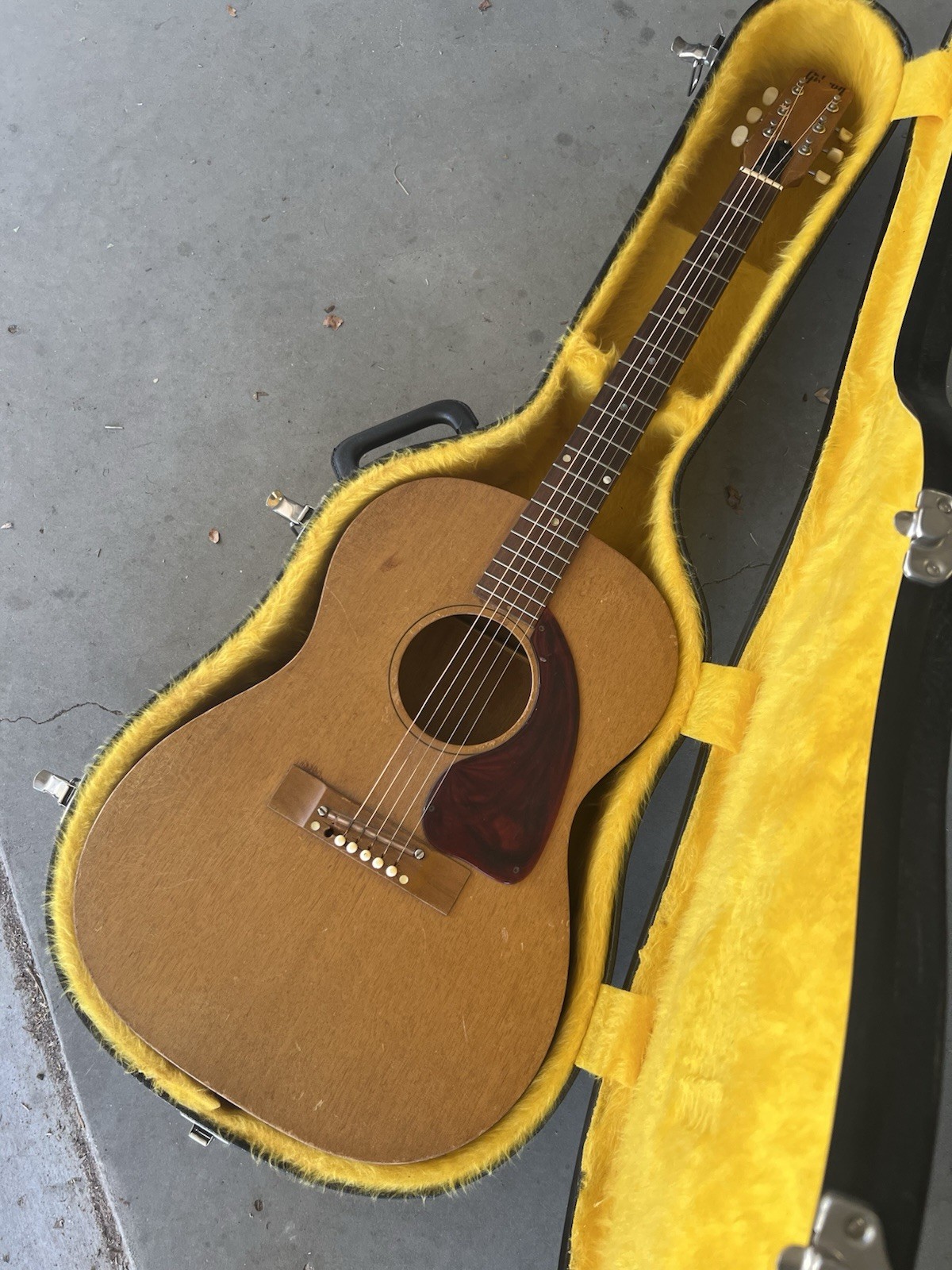 Vintage 1969 Gibson B-15 Mahogany Acoustic Guitar - needs bridge replaced
