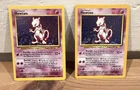 1995 first edition mewtwo pokemon 2 Card Lot