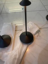 Modern Cordless Table Lamp Set of 2, Portable LED Desk Lamps, 5000mAh Recharg...
