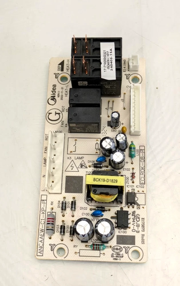 FOR PARTS -Control Board, Wire- TOSHIBA Convection Toaster Oven 25L, AC25CEW-SS